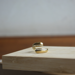 Load image into Gallery viewer, 18K Diamond Tear Drop Ring