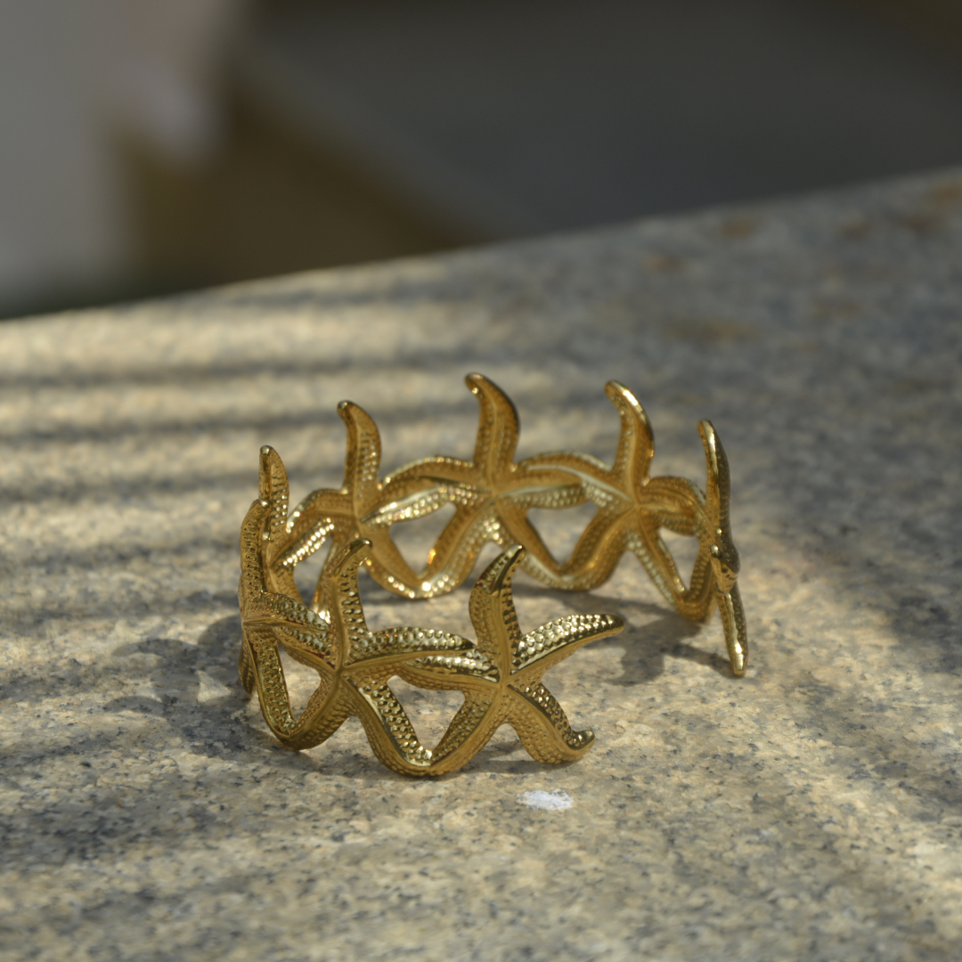 CORALÉA Statement Cuff – 18K Gold Plated