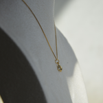 Load image into Gallery viewer, Tiny Diamond seashell Necklace