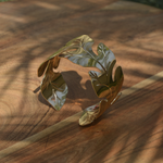 Load image into Gallery viewer, VERDÉA Leaf Cuff – 18K Gold Plated